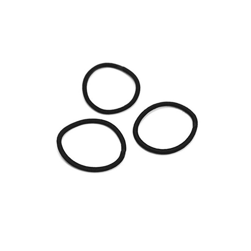 ELASTICO F-CODA COTONE MEDIO PZ NERO EAN 8051191430390 INGROSSO ELASTICI E FASCE PER CAPELLI