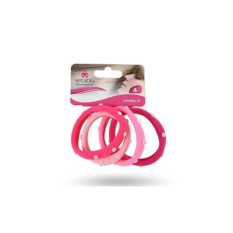 ELASTICO NICE BEAD 4PZ COL. VARI EAN 8059174594411 INGROSSO ELASTICI E FASCE PER CAPELLI
