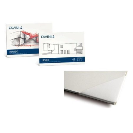 FAVINI BLOCCO F4 24X33 SQUADRATO EAN 8007057333114 INGROSSO BLOCCHI DISEGNO