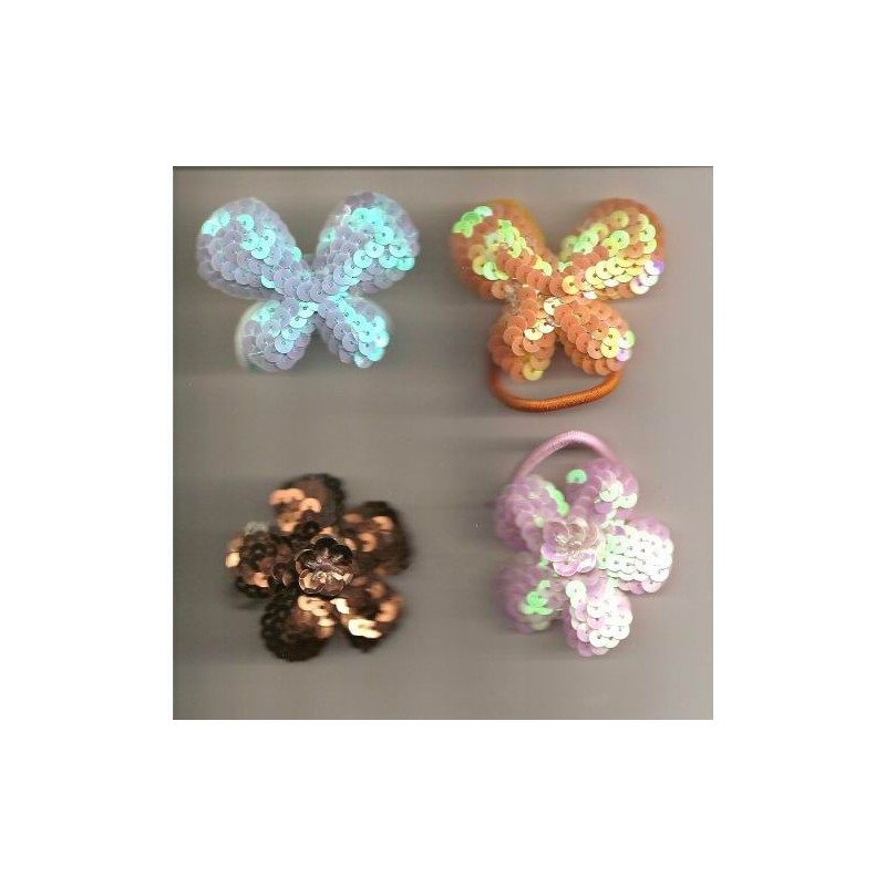 FERMAGLIO FIORE E FARFALLA EAN 8032523296631 INGROSSO ELASTICI E FASCE PER CAPELLI