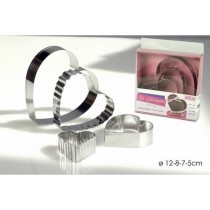 INGROSSO FORMINE CUORE SET 4PZ