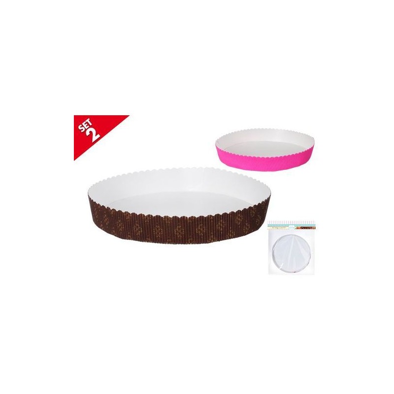 FORMINE TORTA CM.22X3 PZ.2 ASS. EAN 8032732204199 INGROSSO FORMINE E STAMPINI PER DOLCI