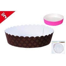 INGROSSO FORMINE TORTA CM.22X6 P