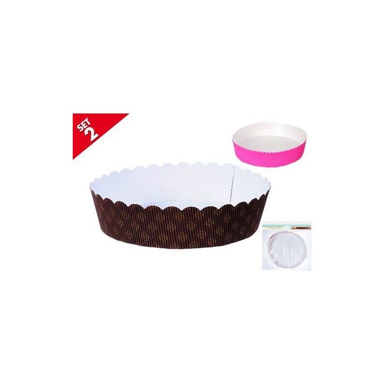 FORMINE TORTA CM.22X6 PZ.2 ASS. EAN 8032732204168 INGROSSO FORMINE E STAMPINI PER DOLCI