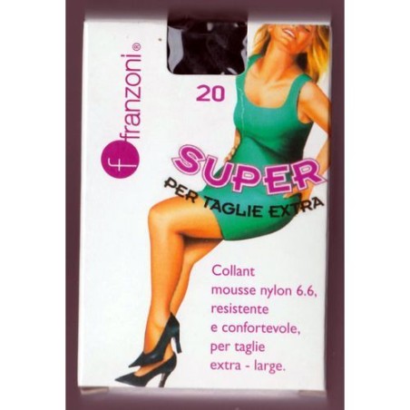 FRANZONI COLLANT 20 PER TAGLIE EXTRA PESO 80/100KG EAN 8002029150782 INGROSSO CALZE