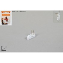INGROSSO GANCI APPENDI QUADRO SET 6PZ
