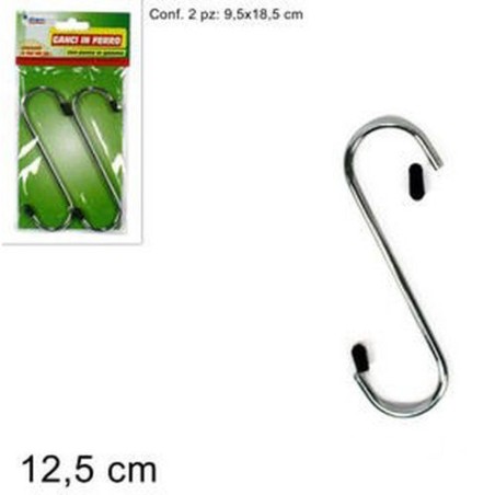 INGROSSO GANCI FERRO CM 12