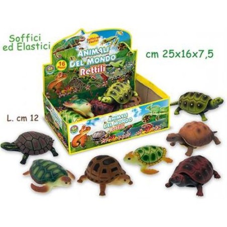 GEO NATURE - TARTARUGHE COLORATE SOFFICI EAN  INGROSSO GIOCHI DA EDICOLA