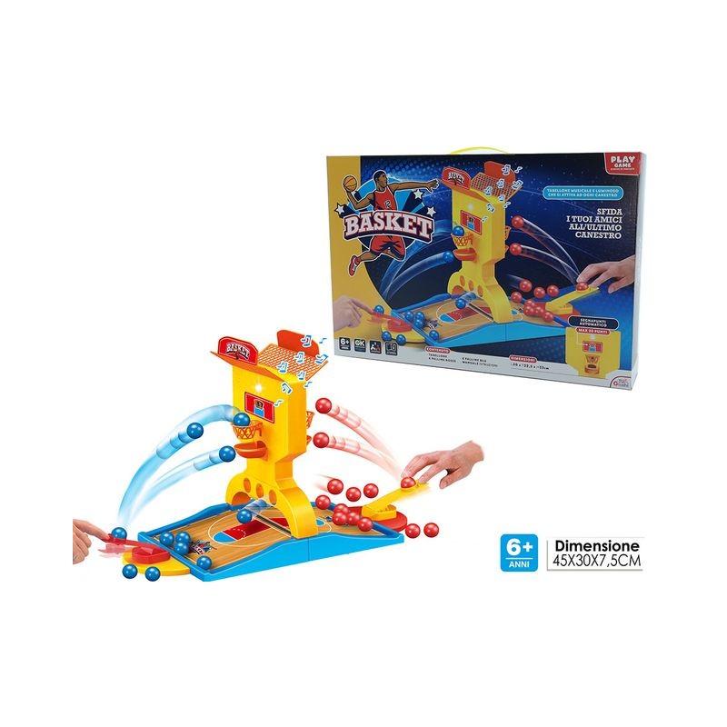 GIOCO BASKET DA TAVOLO EAN 8015361253394 INGROSSO GIOCATTOLI IN SCATOLA