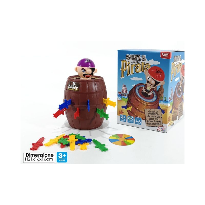 GIOCO SALTA IL PIRATA EAN 8015361380571 INGROSSO GIOCHI DI SOCIETA