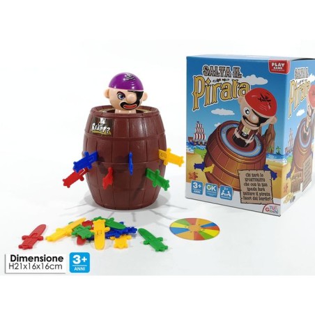 GIOCO SALTA IL PIRATA EAN 8015361380571 INGROSSO GIOCHI DI SOCIETA