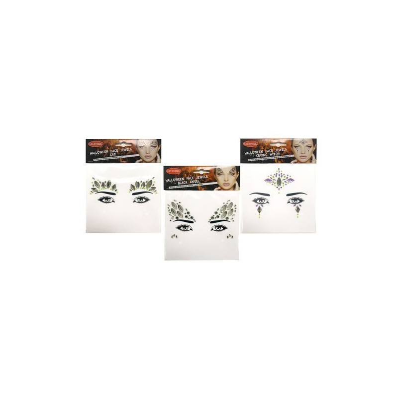 GIOIELLI MAKE UP VISO SOGG. ASS. EAN 5414635113564 INGROSSO TRUCCHI PER HALLOWEEN