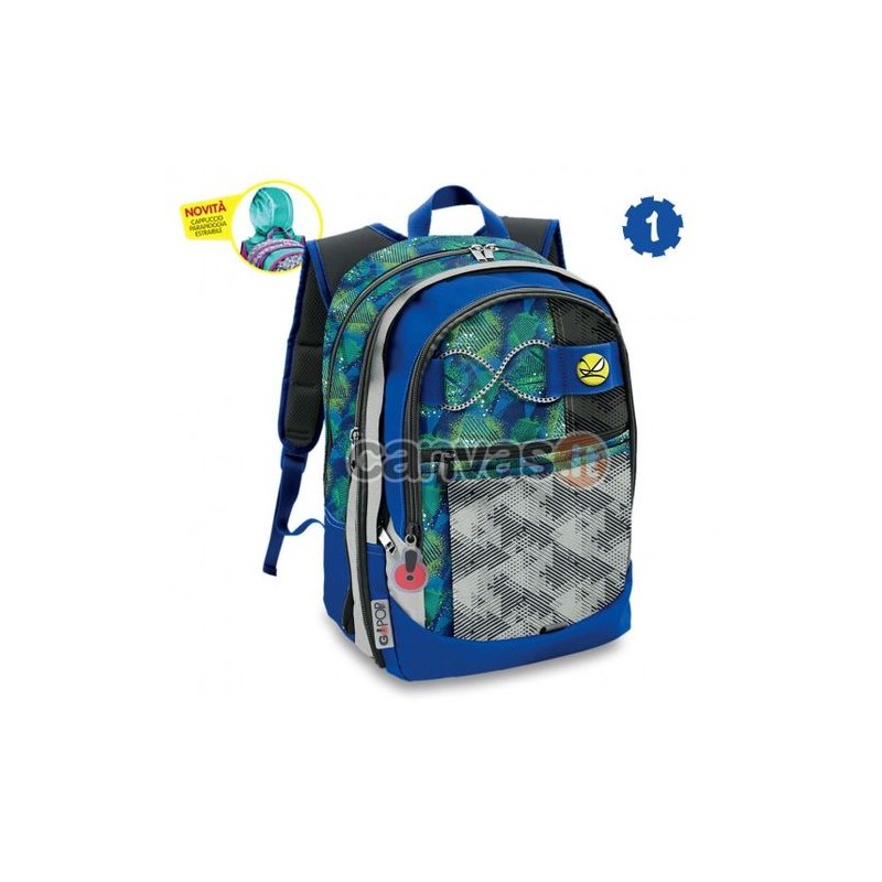 GOPOP 19 ZAINO ESTENSIBILE SPORT EAN 8056379073802 INGROSSO ZAINI SCUOLA