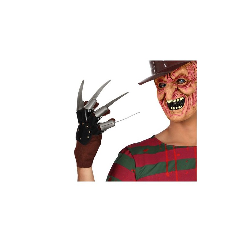 GUANTO HALLOWEEN FREDDY EAN 8422259389538 INGROSSO SET TRAVESTIMENTI HALLOWEEN
