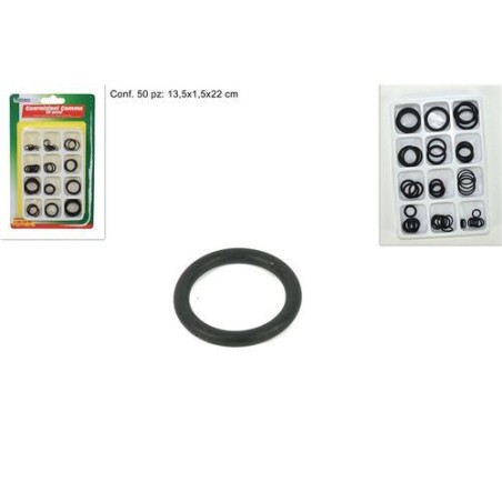 INGROSSO GUARNIZIONI GOMMA 50PZ MIS. ASS.