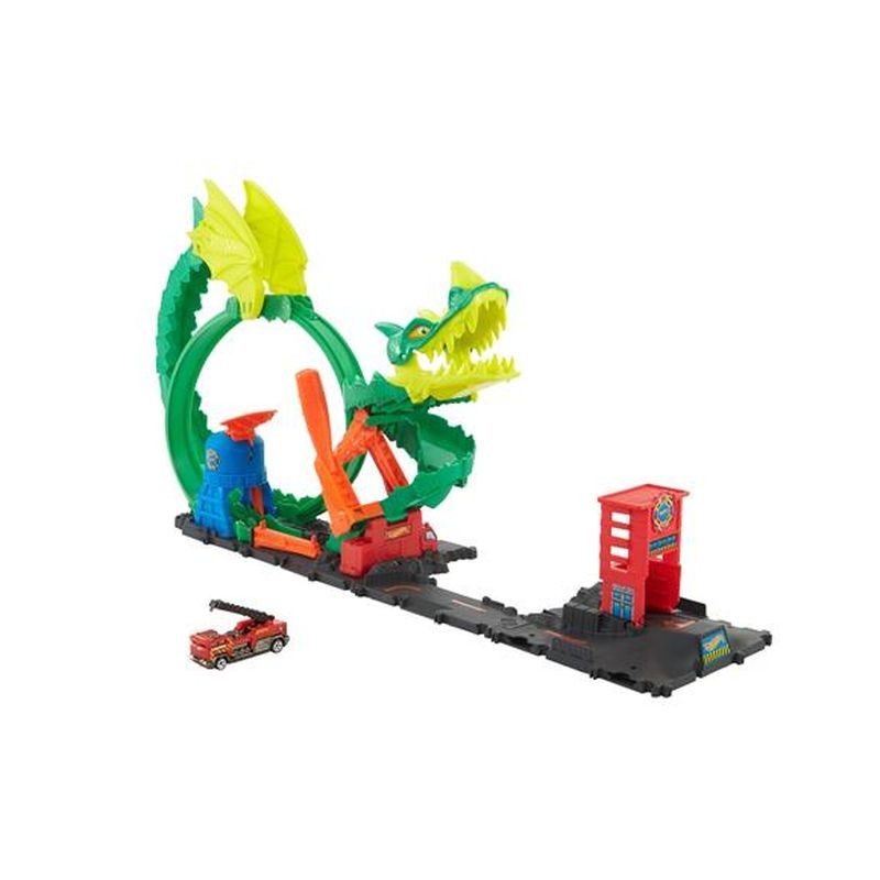 HW DRAGONE DI FUOCO EAN 0194735028962 INGROSSO PISTA AUTOMOBILINE