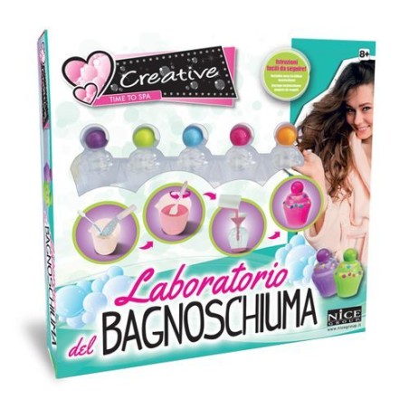 IL LABORATORIO DEL BAGNOSCHIUMA +8ANNI 30X30X5.5CM EAN 8056779021281 INGROSSO GIOCHI CREATIVI