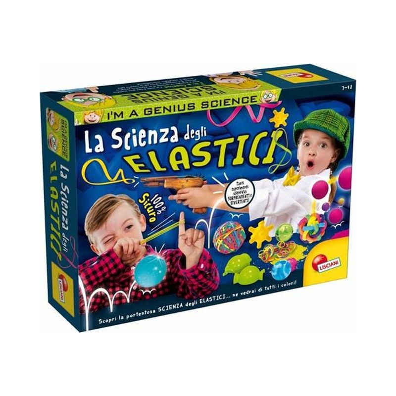 I'M A GENIUS LABORATORIO SCIENZA ELASTIC EAN 8008324092390 INGROSSO SCIENZA E GIOCO LISCIANI