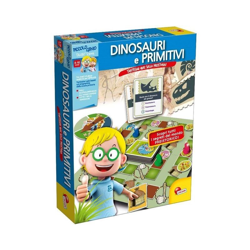 I'M GENIUS DINOSAURI E PRIMITIVI EAN  INGROSSO SCIENZA E GIOCO LISCIANI