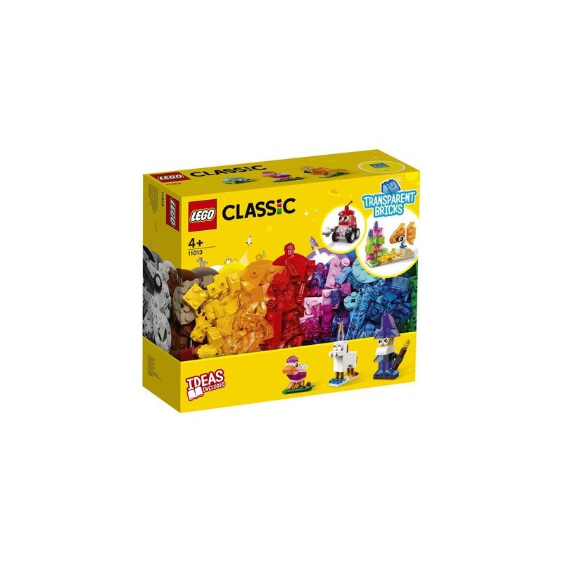 LEGO 11013 MATTONCINI TRASP. CREATIVI EAN 5702016888720 INGROSSO LEGO CLASSIC