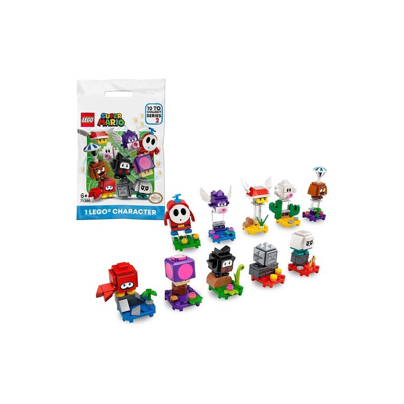 LEGO 71386 S.MARIO- SERIE 2 20PZ EAN  INGROSSO LEGO SUPERMARIO