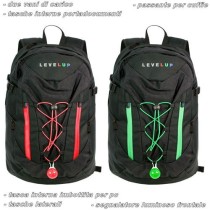 INGROSSO LEVEL UP 2018 ZAINO GAMER BACKPACK 34X18X46CM SPALL