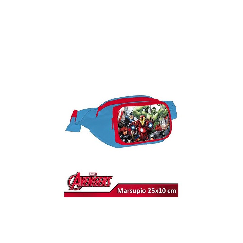 MARSUPIO AVENGERS EAN 8422535878824 INGROSSO BORSETTE E TRACOLLE PER BAMBINE