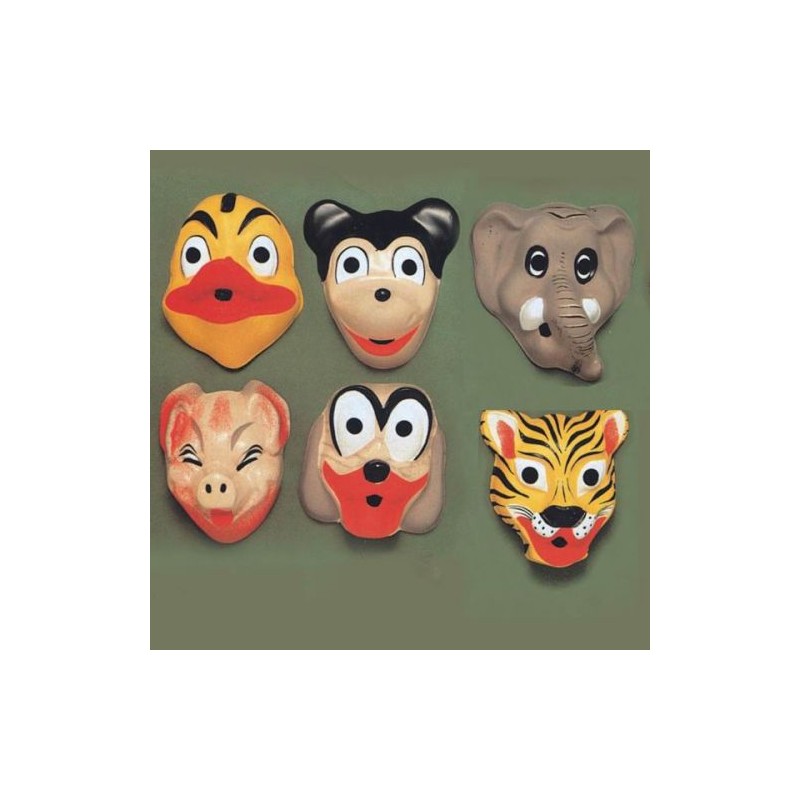 MASCHERA ANIMALI MEDI ASS. EAN 8004761000158 INGROSSO MASCHERE DI CARNEVALE