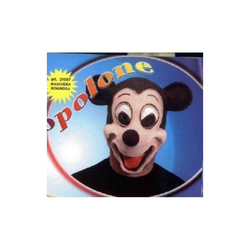 MASCHERA GOMMOSA TOPONE EAN 8026196210872 INGROSSO MASCHERE DI CARNEVALE