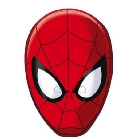 INGROSSO MASCHERA SPIDERMAN 6PZ