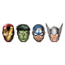 INGROSSO MASCHERINA CARTA 6PZ AVENGERS MIGHTY