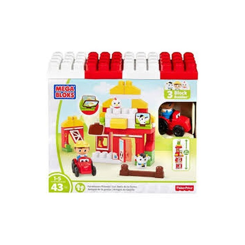 MEGA BLOCKS FB-FATTORIA 1/5ANNI EAN 0887961318203 INGROSSO GIOCATTOLI PER EDICOLA