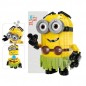 MEGA CONSTRUX MEGA MINION LUAU DAVE +7A 31X30.5X9CM - H.25CM - MATTEL EAN 0887961479584 INGROSSO GIOCHI COSTRUZIONI ECONOMICI