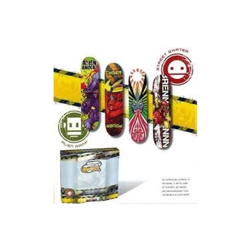 MINI SKATE BL.4 PZ. EXTREME TRICK POWER EAN 8001444227628 INGROSSO GIOCATTOLI