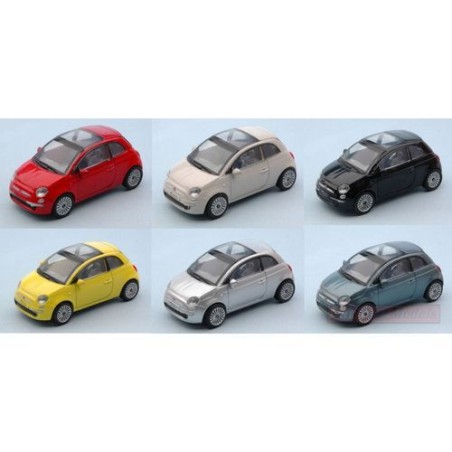 INGROSSO FIAT 500 1:43 6ASS 8CM