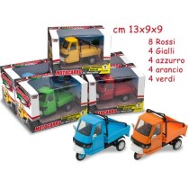 INGROSSO METAL KIDS MOTOCARRO METALLO RETROC. 5CO