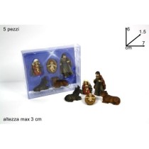 INGROSSO NATIVITA' MINI cm.3 IN