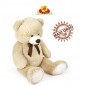 ORSO BEIGE L.100CM C/FIOCCO EAN 8009549252316 INGROSSO PELUCHE MORBIDOSI
