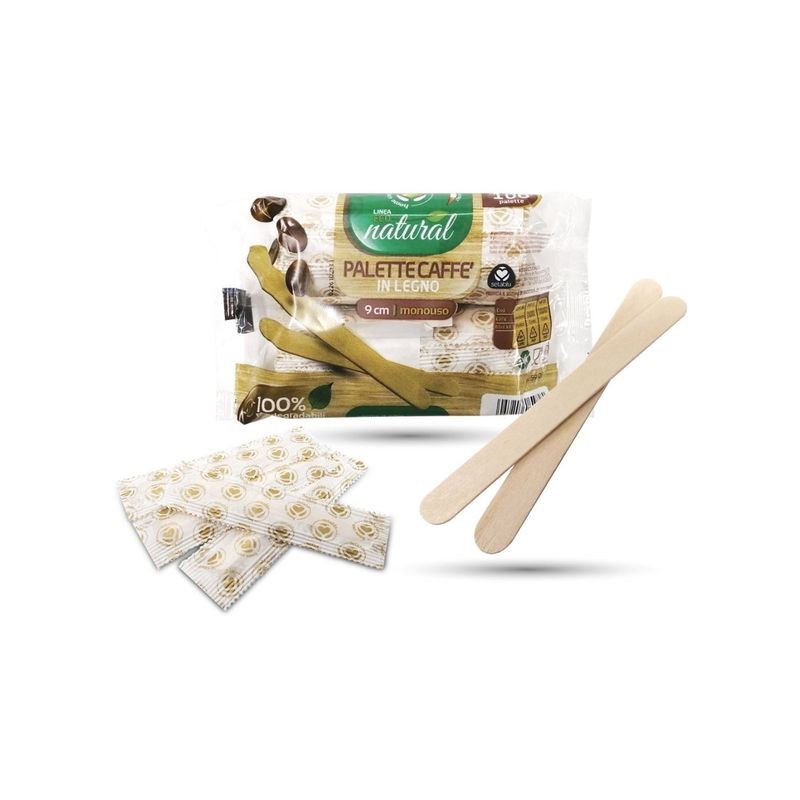 PALETTE CAFFE' IN LEGNO 100PZ EAN 8059174598280 INGROSSO CAFFETTIERE E ACCESSORI