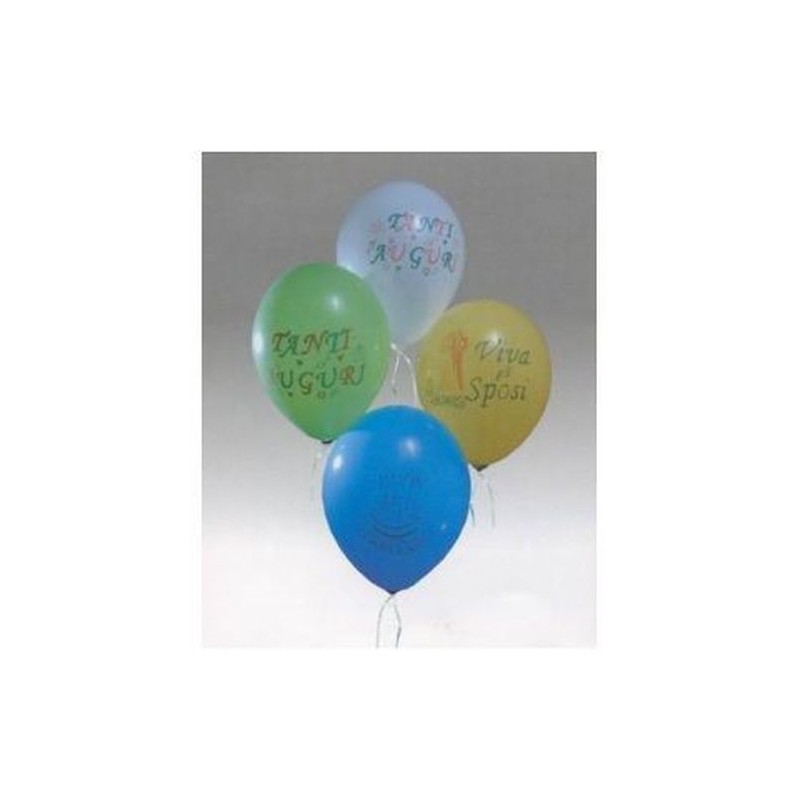 PALLONCINI PZ.25 TANTI AUGURI EAN 8018297001817 INGROSSO PALLONCINI COMPLEANNO
