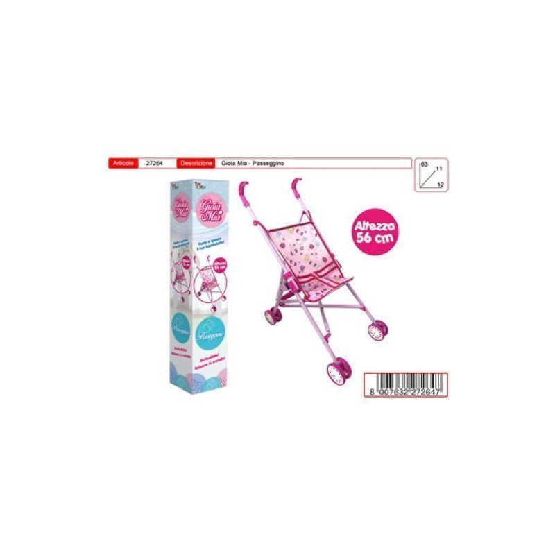 PASSEGGINO IN SCATOLA EAN  INGROSSO ACCESSORI PER BAMBOLE