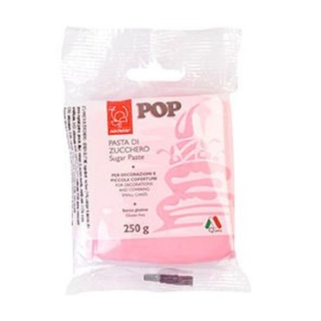 INGROSSO PASTA DI ZUCCHERO POP 250GR ROSA CONFETT