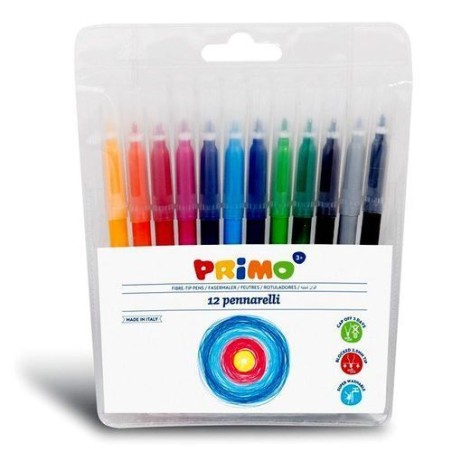 INGROSSO PENNARELLI 12PZ BUSTA TRASPARENTE