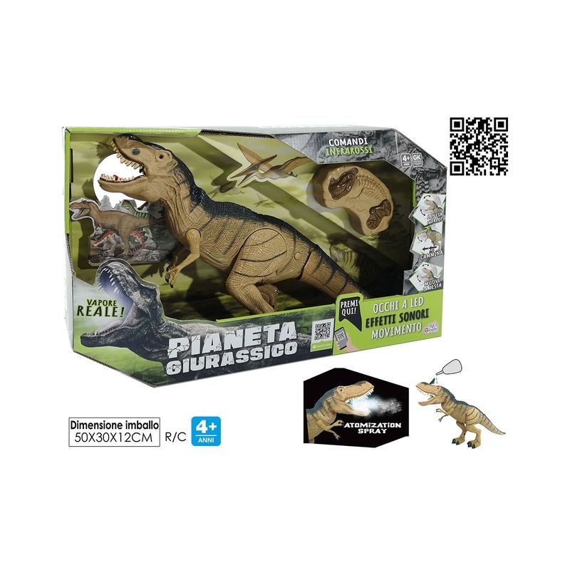 PIANETA GIURASSICO R/C TRY-ME INFRAR. EAN 8015361272067 INGROSSO ANIMALI GIOCATTOLO