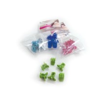 INGROSSO PINZA POLIPO MINI 6PZ COLORATA