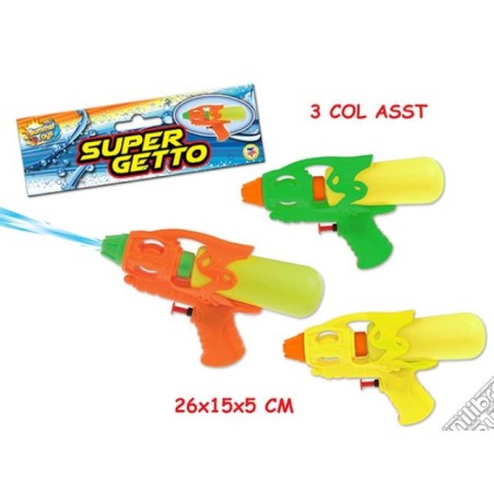 PISTOLA AD ACQUA 19CM 3COL EAN  INGROSSO PISTOLE ACQUA E SPRUZZATORI