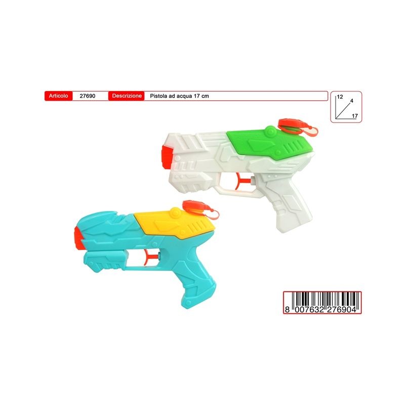 PISTOLA SPAZIALE 17CM EAN  INGROSSO PISTOLE ACQUA E SPRUZZATORI