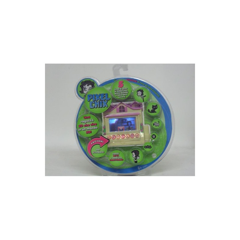 PIXEL CHIX LA CASA 10X9CM 6+ANNI 5 LIVELLI DI GIOCO EAN 0027084426243 INGROSSO GIOCATTOLI