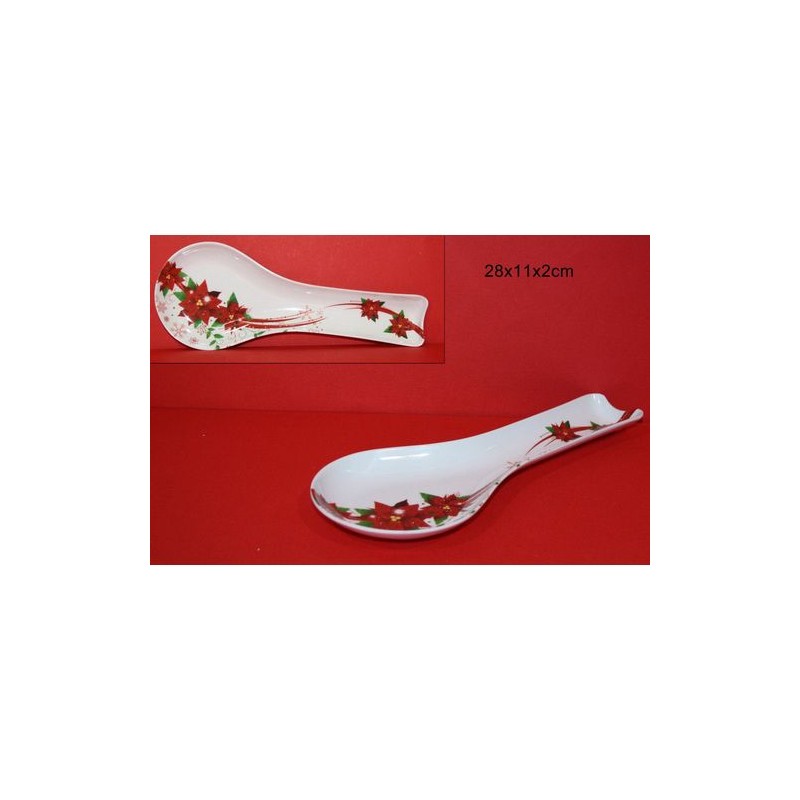 POGGIAMESTOLO 27CM MELAMINA STELLA NATAL EAN 8033113499500 INGROSSO ACCESSORI CUCINA