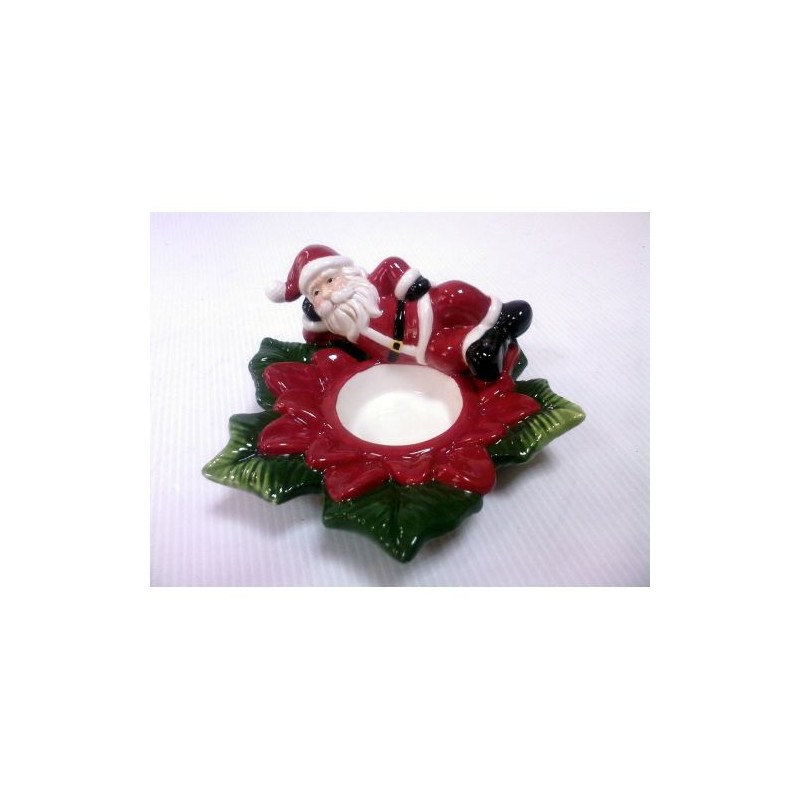 PORTACANDELA NATALIZIA YG1044 EAN 8025569402876 INGROSSO ACCESSORI ARREDO TAVOLA NATALIZIA